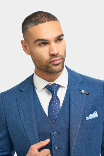 MIAMI BLUE 3-PIECE SUIT