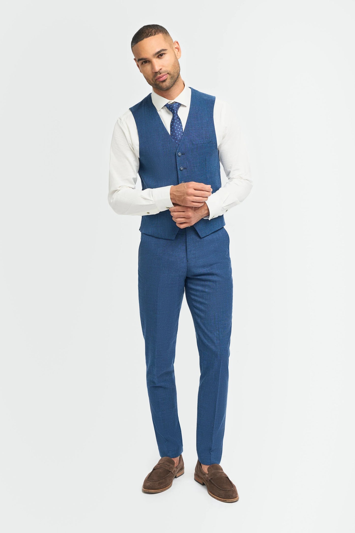 Cavani Miami Blue Waistcoat