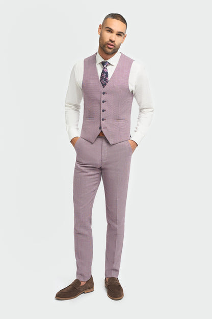 Cavani Miami Lilac Waistcoat