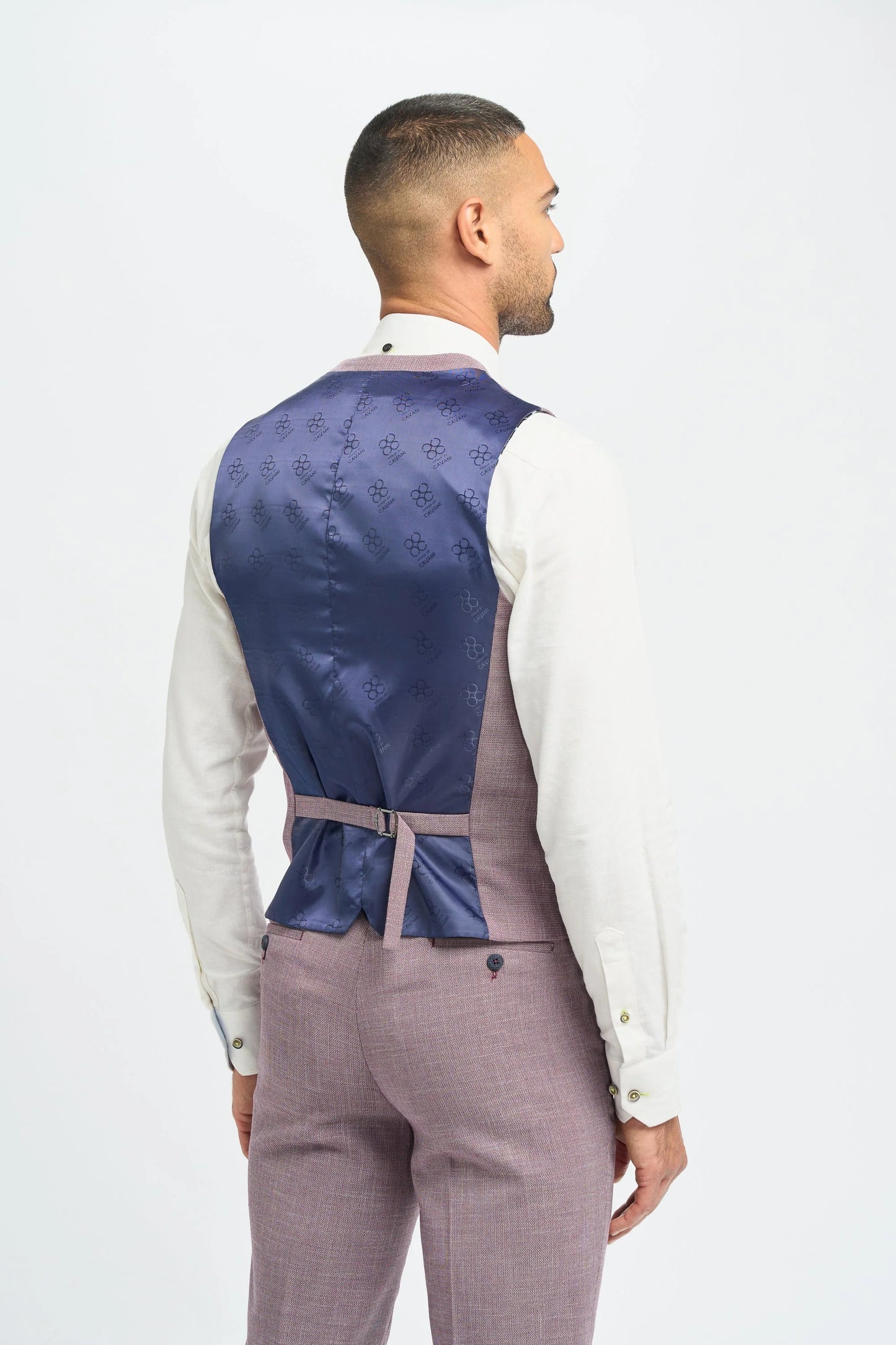 Cavani Miami Lilac Waistcoat