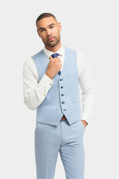 MIAMI SKY BLUE 3-PIECE SUIT