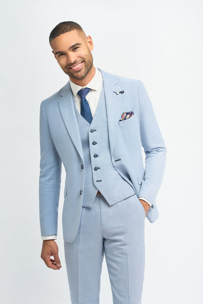 Cavani Miami Sky Blue Blazer