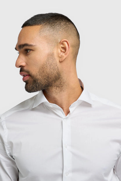 Cavani Monaco White Slim Fit Shirt