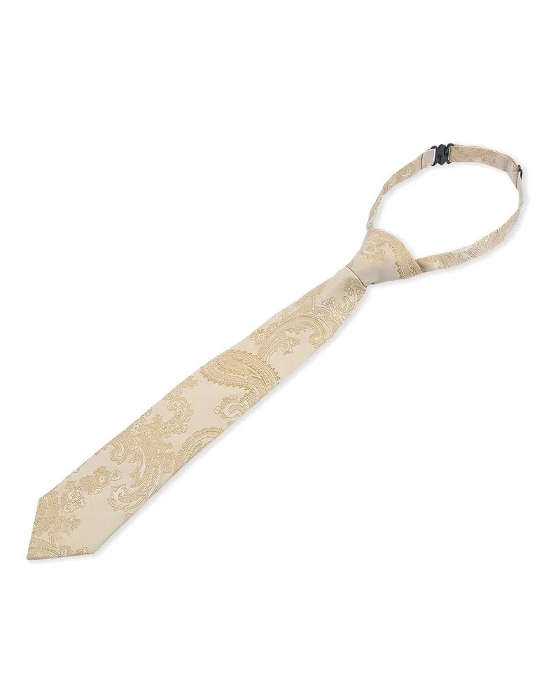 PAUL ANDREW BOYS NAVY PAISLEY TIE