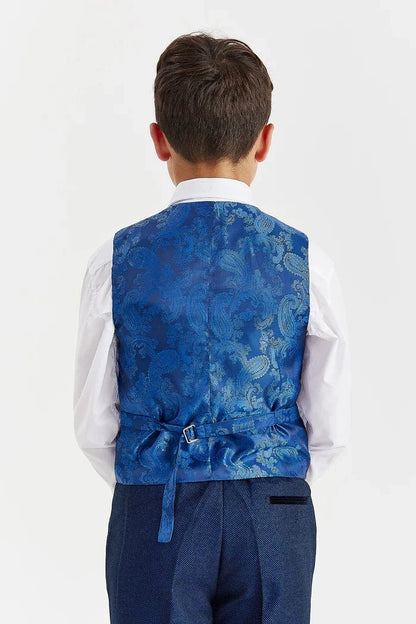 Paul Andrew Arthur Navy 3-Piece Suit