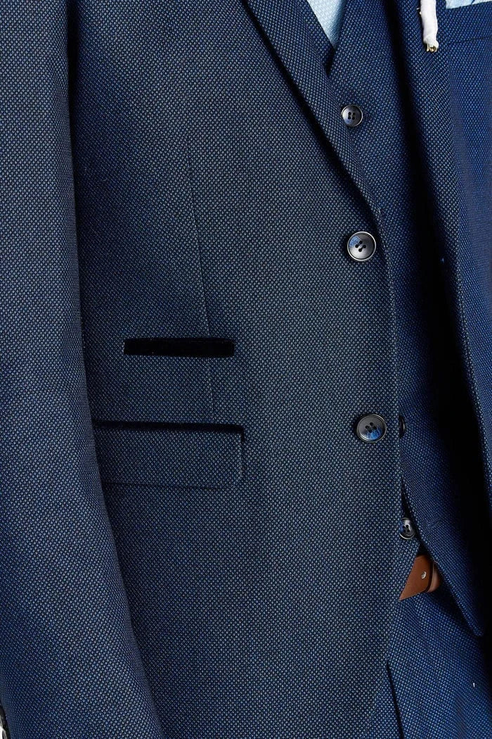 Paul Andrew Arthur Navy 3-Piece Suit
