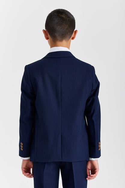 Paul Andrew Mayfair Navy Boys Three Piece Suit