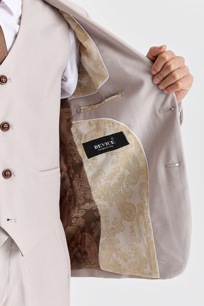 Paul Andrew Mayfair Stone Boys Three Piece Suit