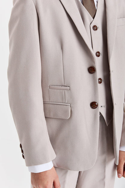 Paul Andrew Mayfair Stone Boys Three Piece Suit