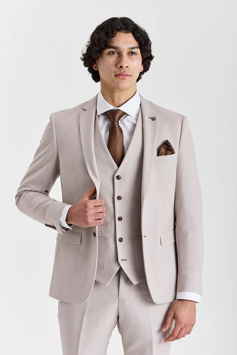 Paul Andrew Mayfair Stone Three Piece Suit
