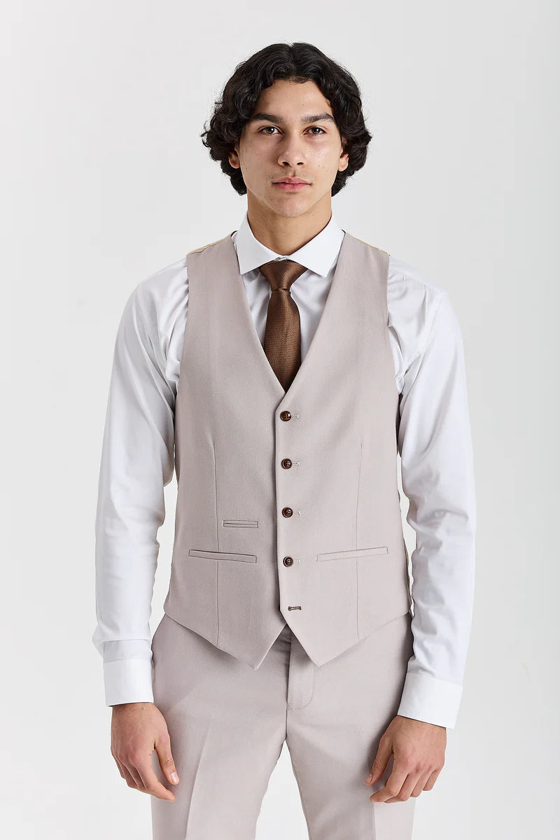 Paul Andrew Mayfair Stone Three Piece Suit