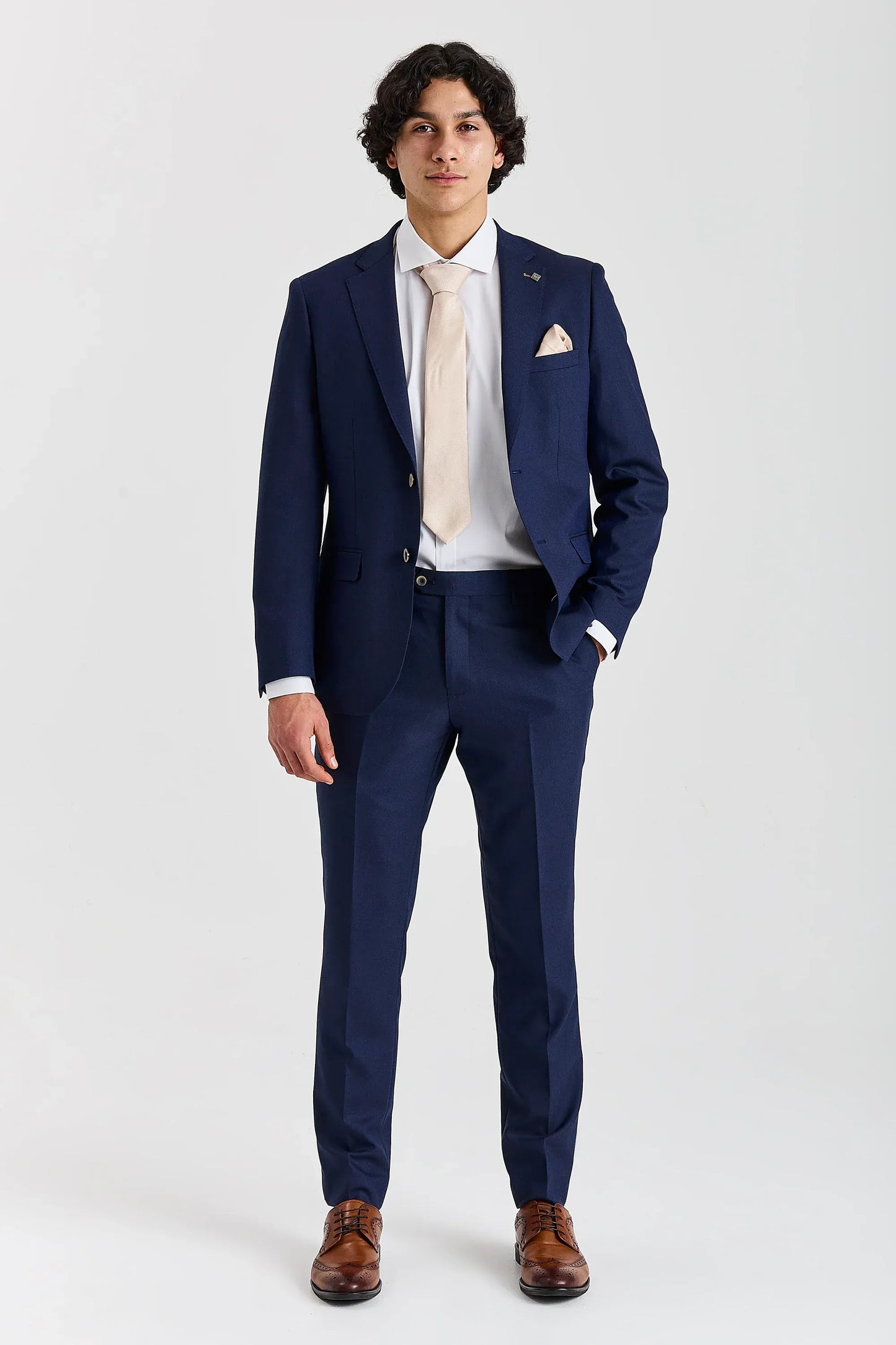 Paul Andrew Belmont Navy Two Piece Suit