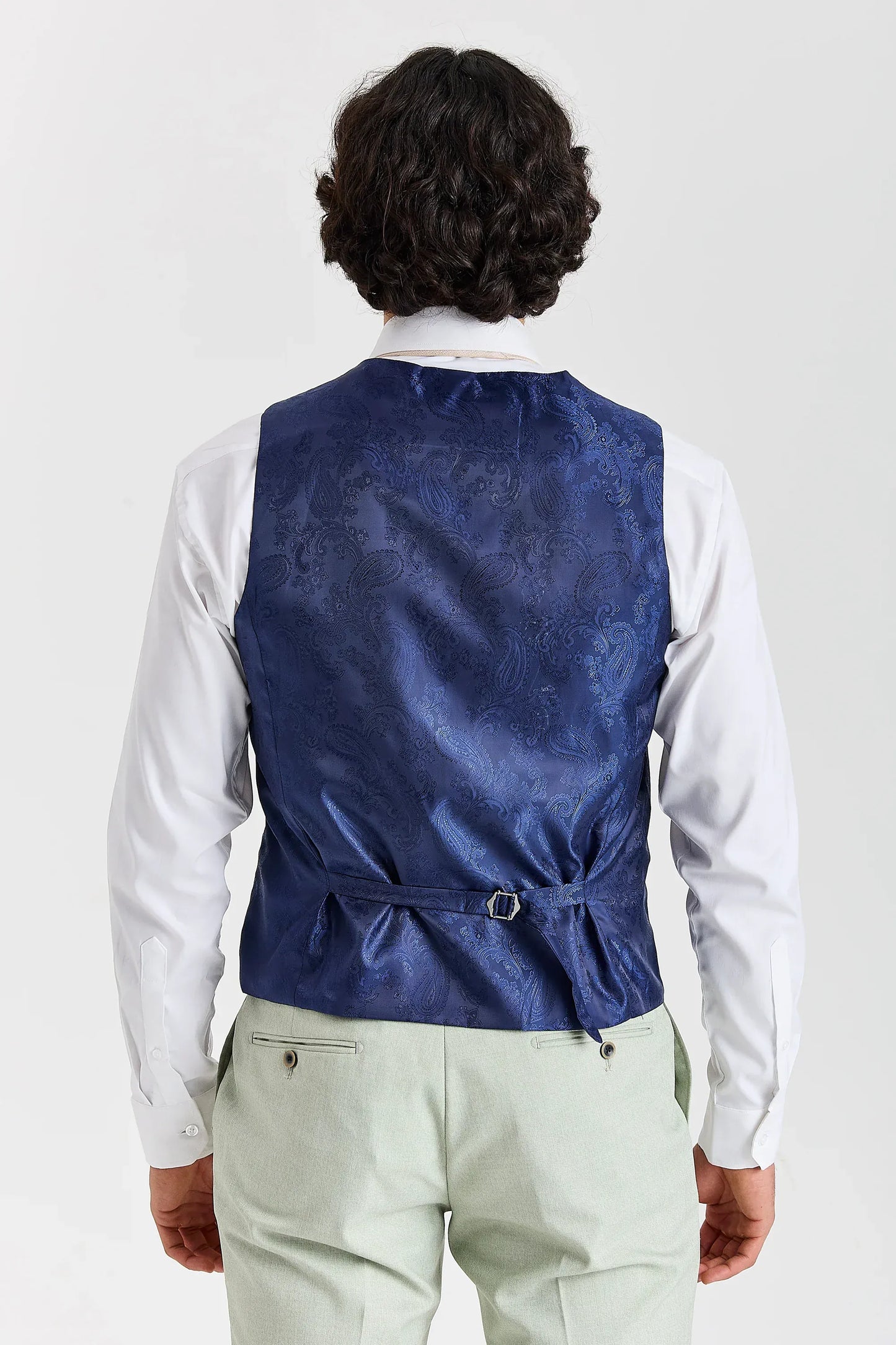 Paul Andrew Belmont Sage Three Piece Suit
