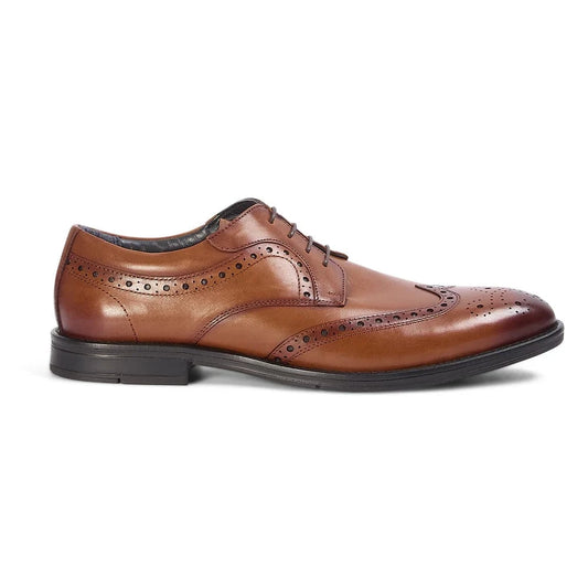 Paul Andrew Cambridge Tan Leather Brogue Shoes