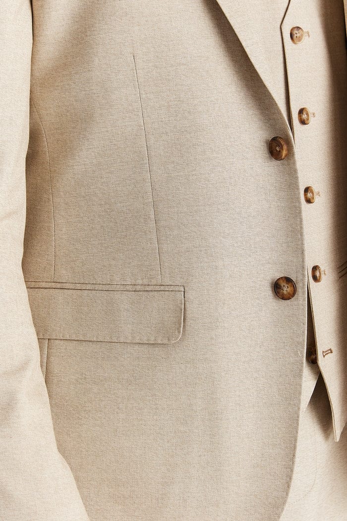 PAUL ANDREW BELMONT BEIGE 3-PIECE SUIT