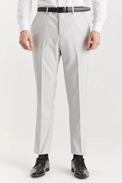 PAUL ANDREW BELMONT SILVER 3-PIECE SUIT