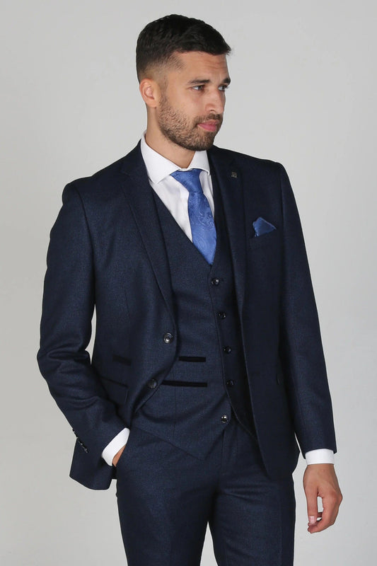 ARTHUR NAVY 3-PIECE SUIT