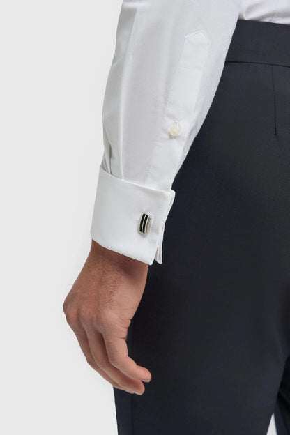 Cavani Rossi White Double Cuff Shirt