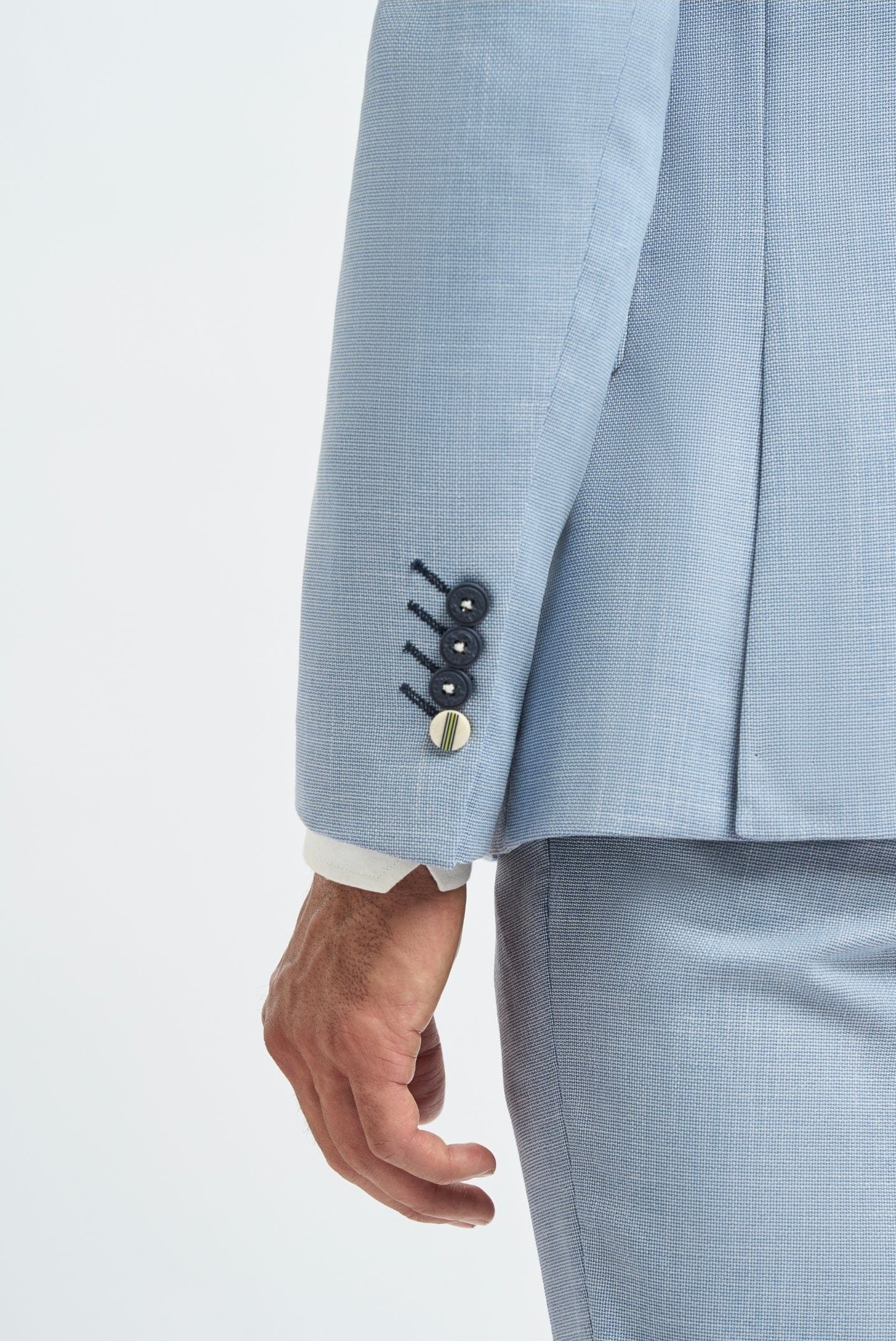 Cavani Miami Sky Blue Three Piece Suit