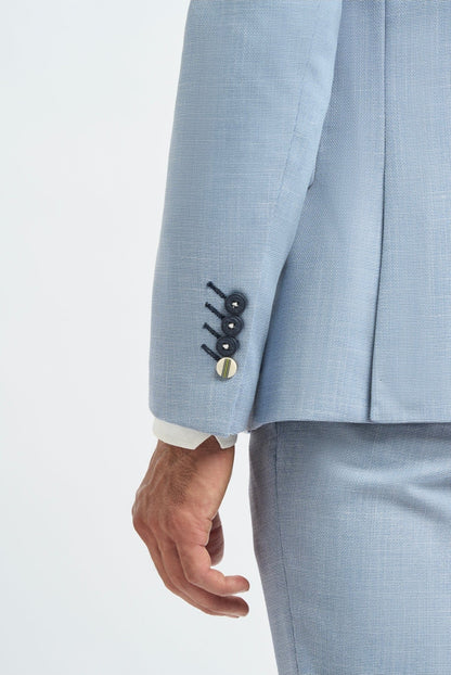 Cavani Miami Sky Blue Three Piece Suit