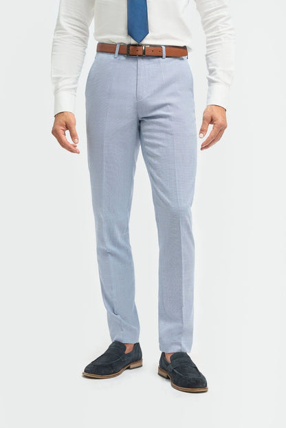 Cavani Miami Sky Blue Three Piece Suit
