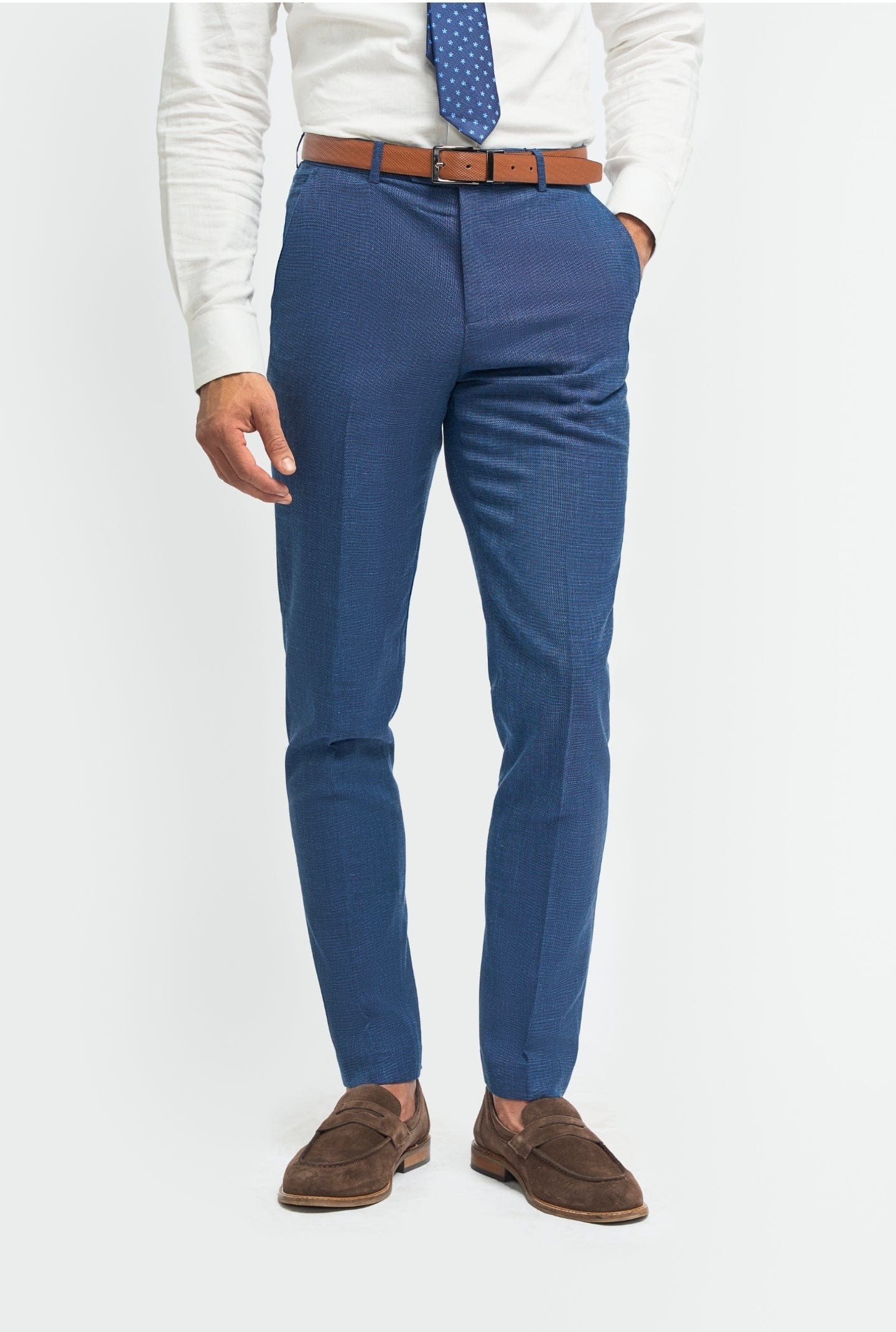 Cavani Miami Blue Three Piece Suit