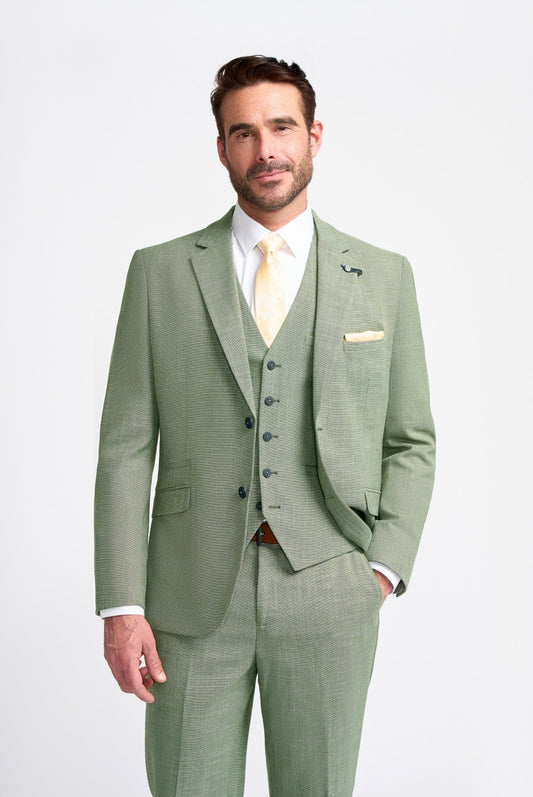 Cavani Miami Sage Three Piece Suit