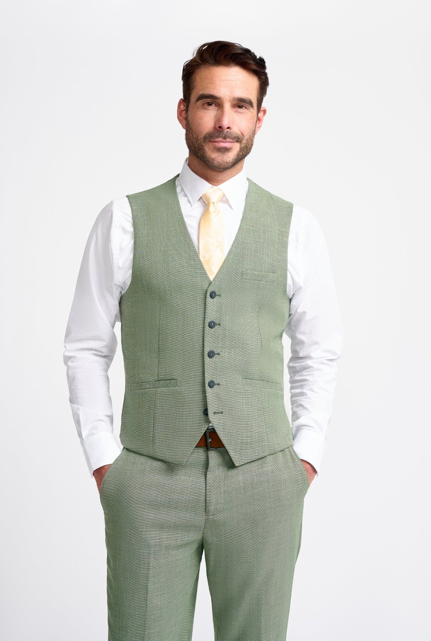 Cavani Miami Sage Three Piece Suit
