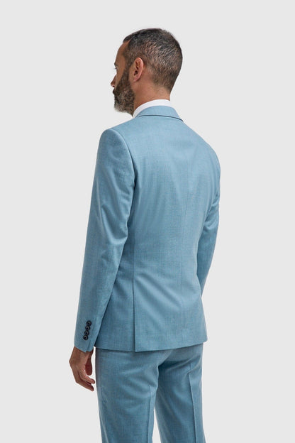 Cavani James Marine Super 130s Wool Three Piece Suit