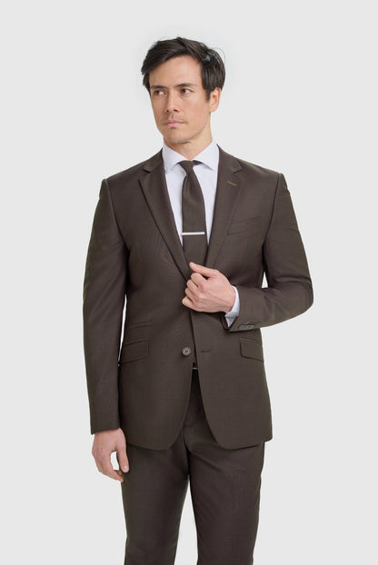 Cavani Bond Auburn Three Piece Suit