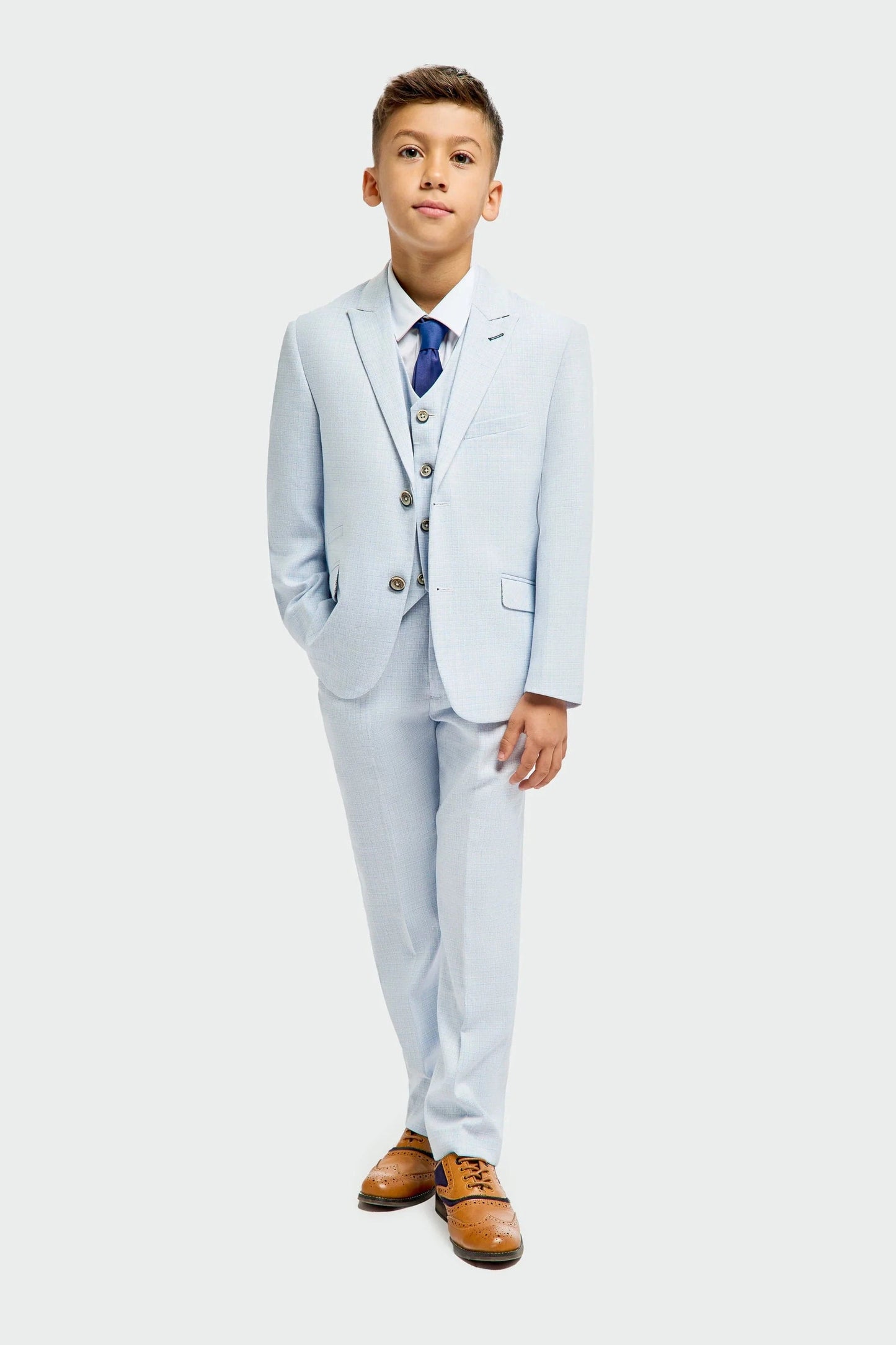 CAVANI BOYS TROPAZ SKY 3 PIECE SUIT