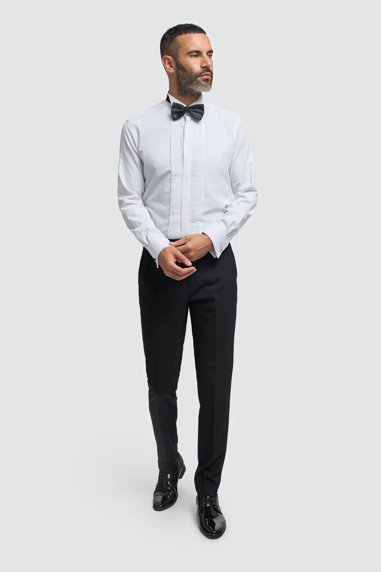Cavani Tux White Shirt