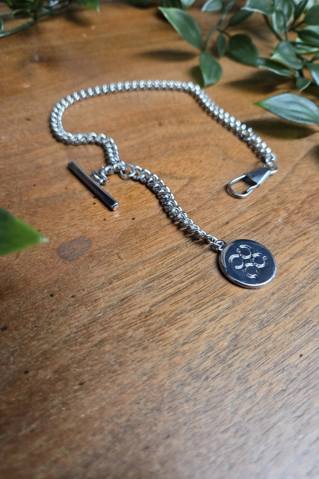 House of Cavani T-Bar Pocket Watch Chain - Menz Suits