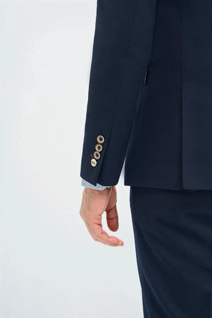 CAVANI TROPAZ NAVY 3 PIECE SUIT