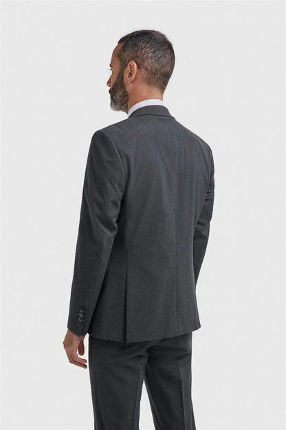Cavani Malibu Charcoal Three Piece Suit