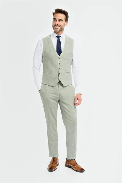 CAVANI CAMDEN SAGE WAISTCOAT