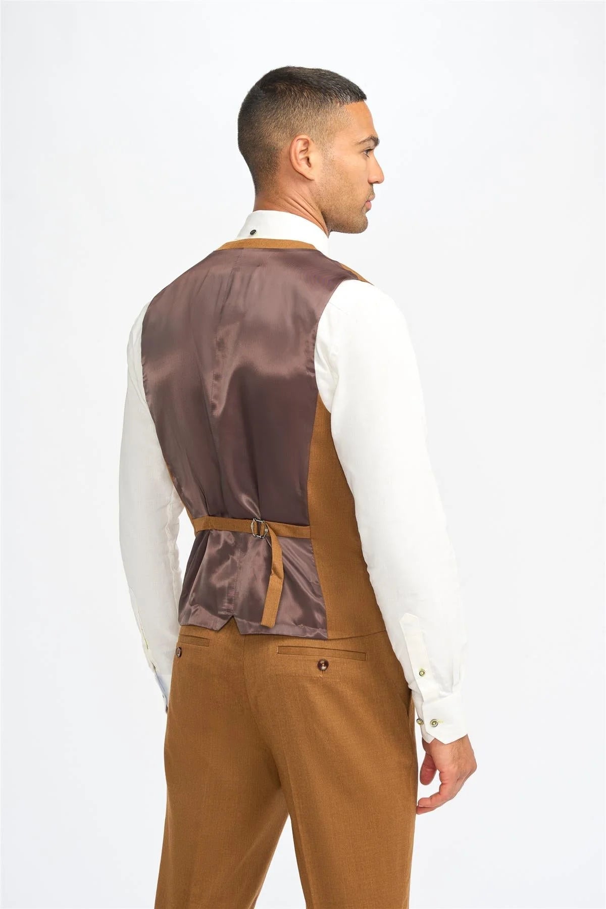Cavani James Sierra Super 130s Wool Waistcoat