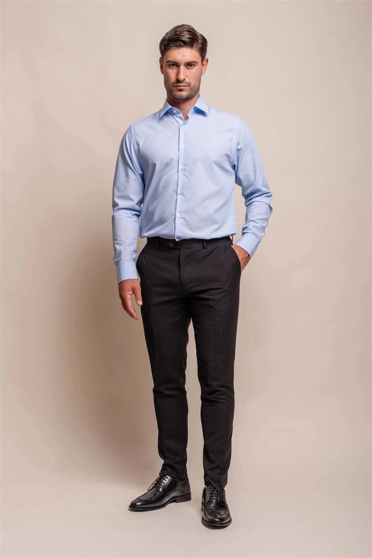 CAVANI MIATTI SKY BLUE TAILORED SHIRT