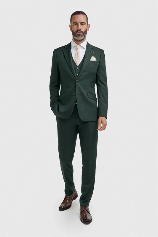 Cavani Malibu Forest Three Piece Suit