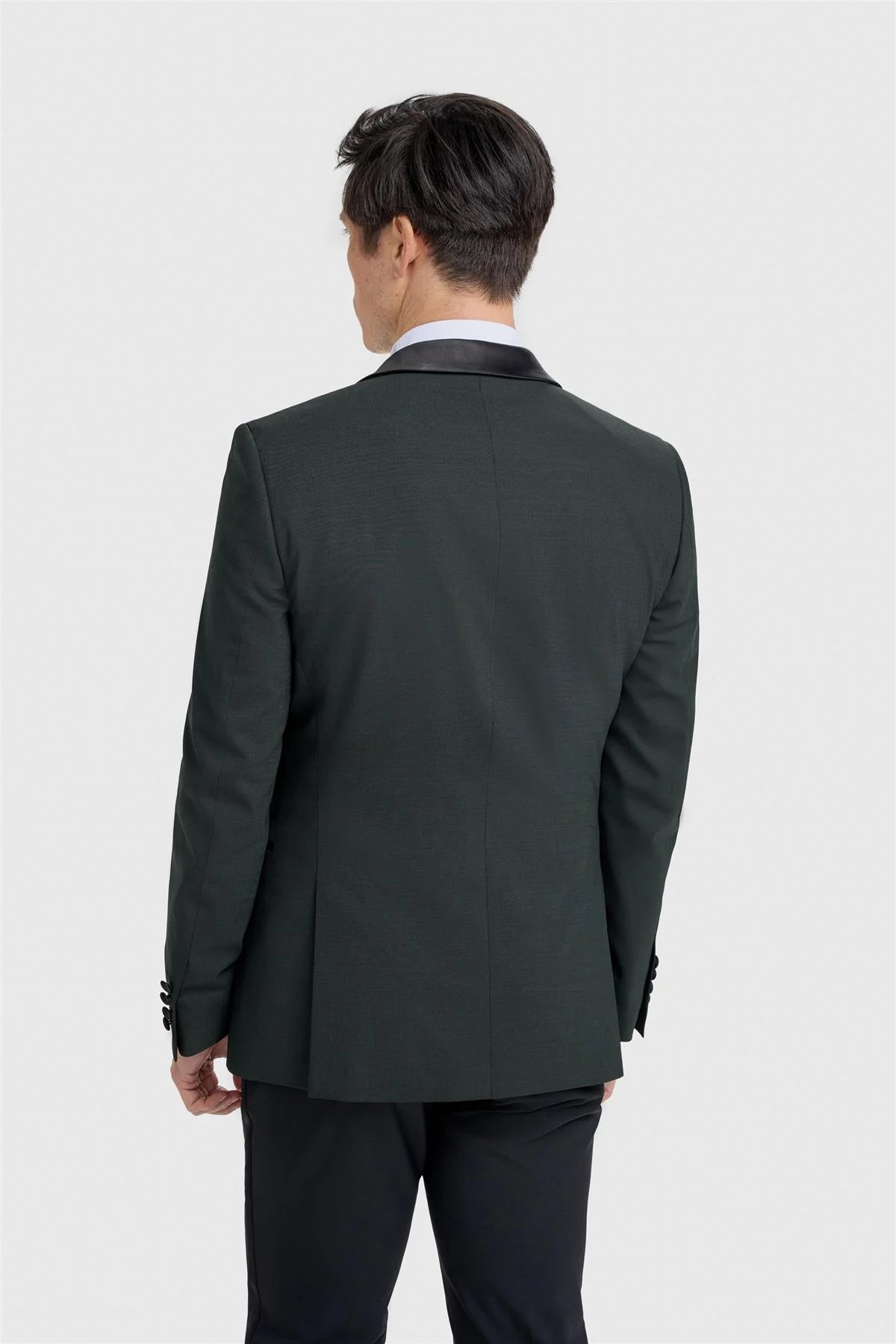 Cavani Aspen Olive Green Two Piece Suit