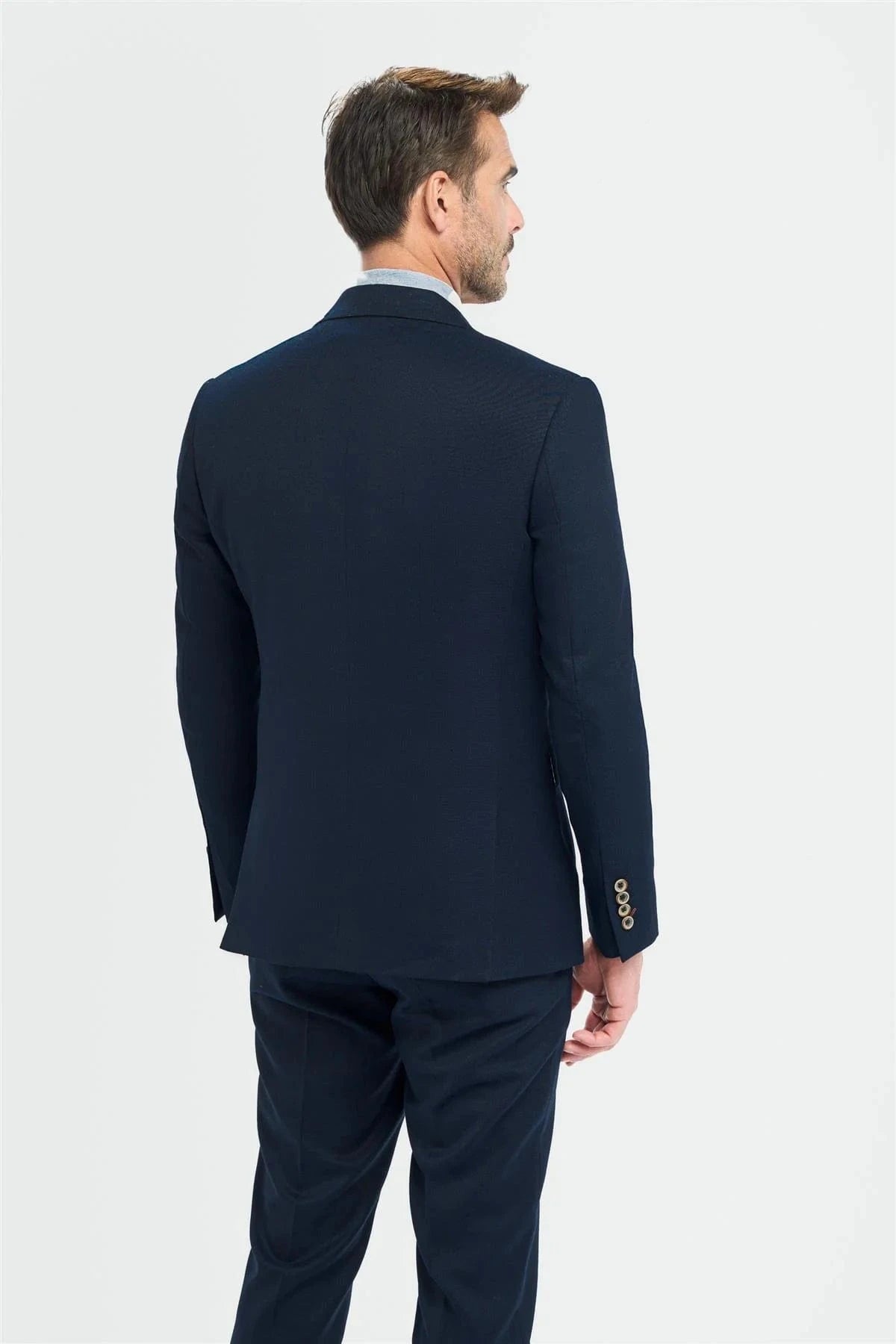 CAVANI TROPAZ NAVY 3 PIECE SUIT