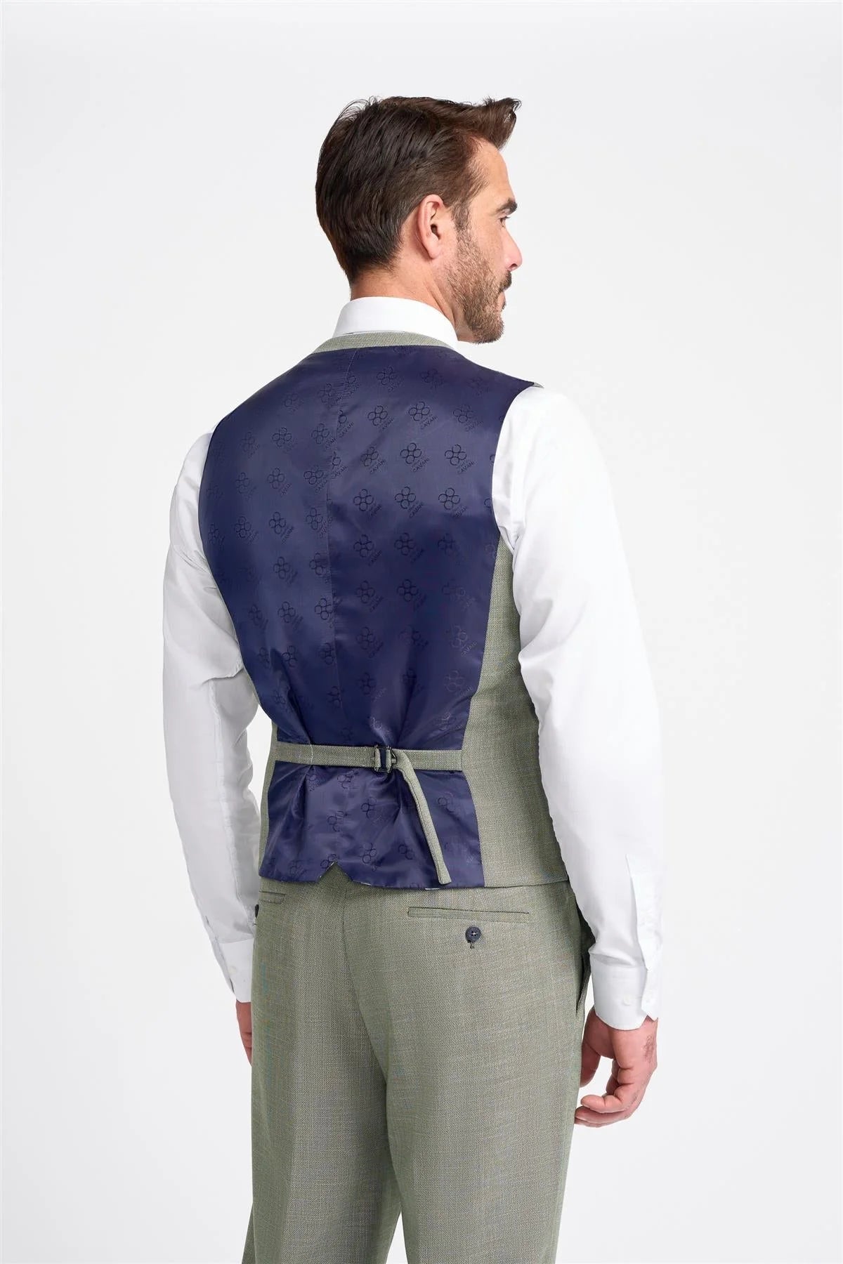 Cavani Miami Sage Waistcoat
