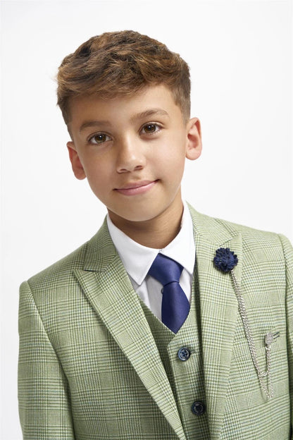 CARIDI BOYS SAGE 3 PIECE SUIT