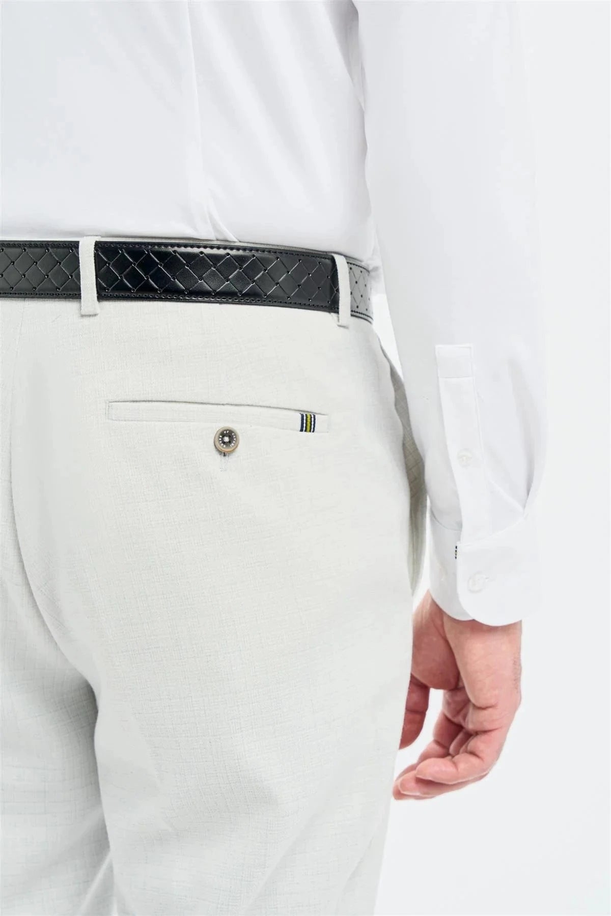 CAVANI TROPEZ SLATE TROUSERS