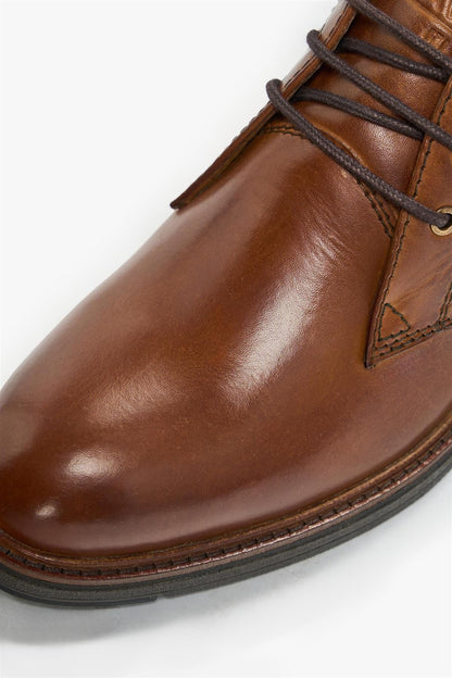 Cavani Austin Tan Leather Boots