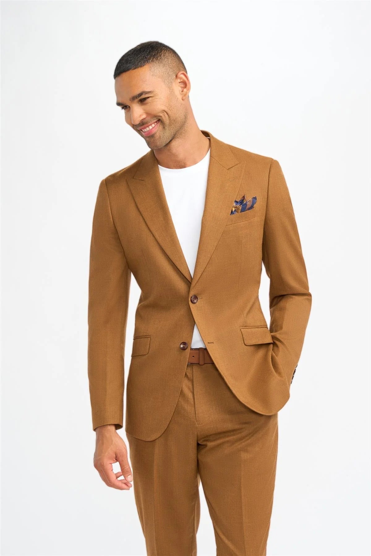Cavani James Sierra Super 130s Wool Blazer