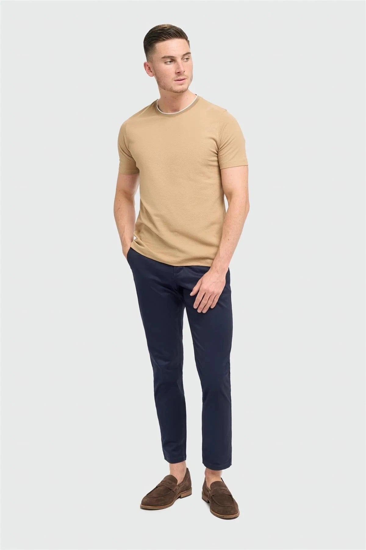 CAVANI DAKOTA NAVY SLIM CHINOS