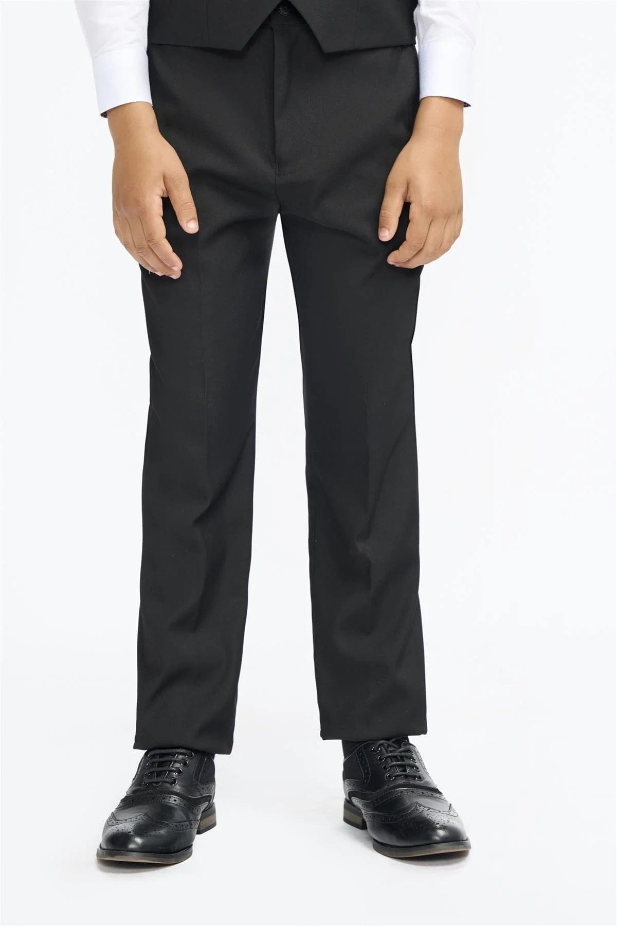 BOYS MALIBU BLACK 3-PIECE SUIT