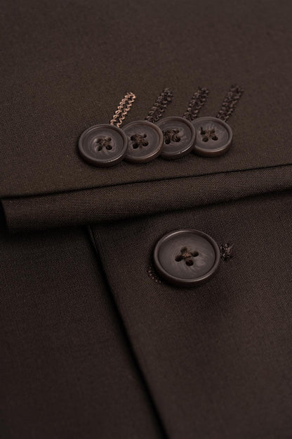 Cavani Bond Auburn Three Piece Suit