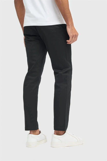 CAVANI DAKOTA BLACK SLIM CHINOS